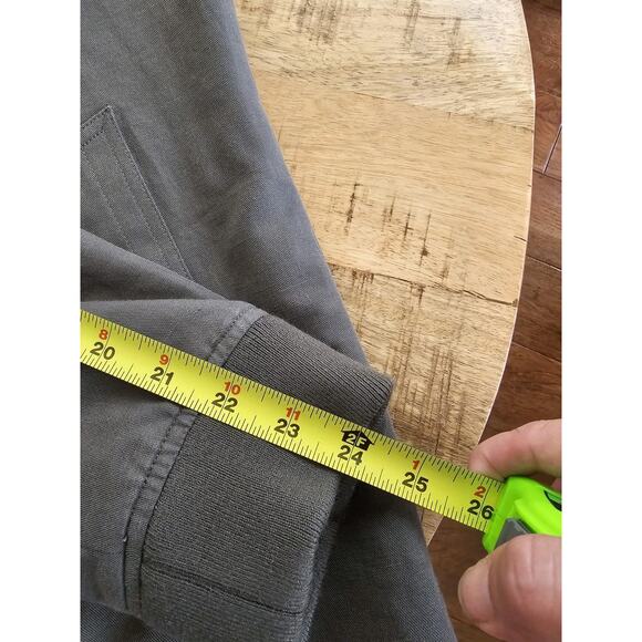 Vince Men's Linen Blend Blomber Jacket Size L Green Military Preppy - Picture 11 of 12